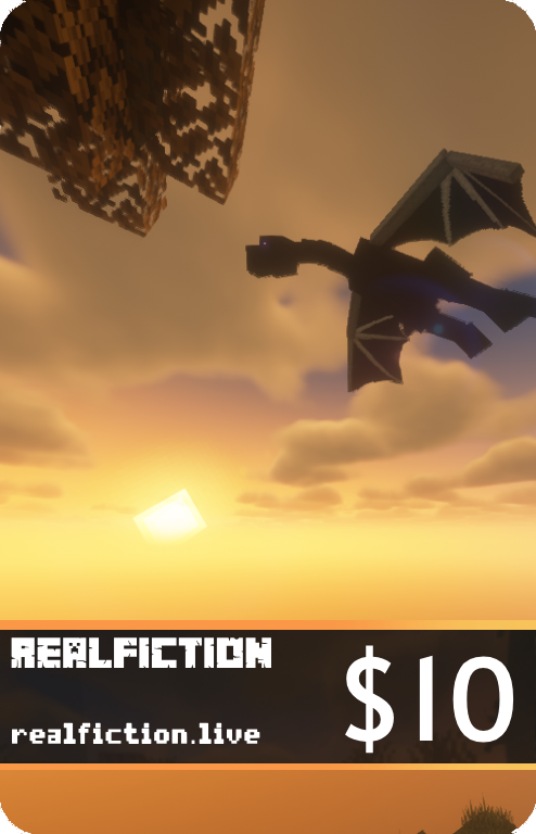 $10 Gift Card for RealFiction