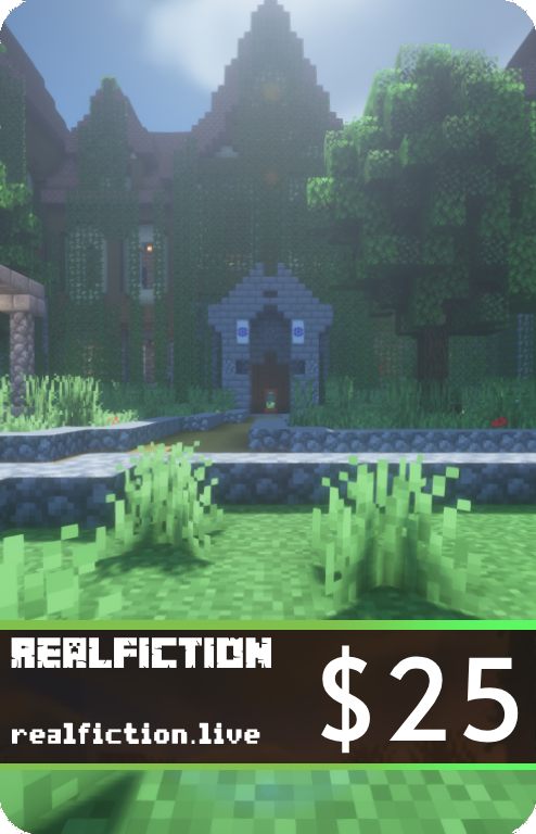 $25 Gift Card for RealFiction