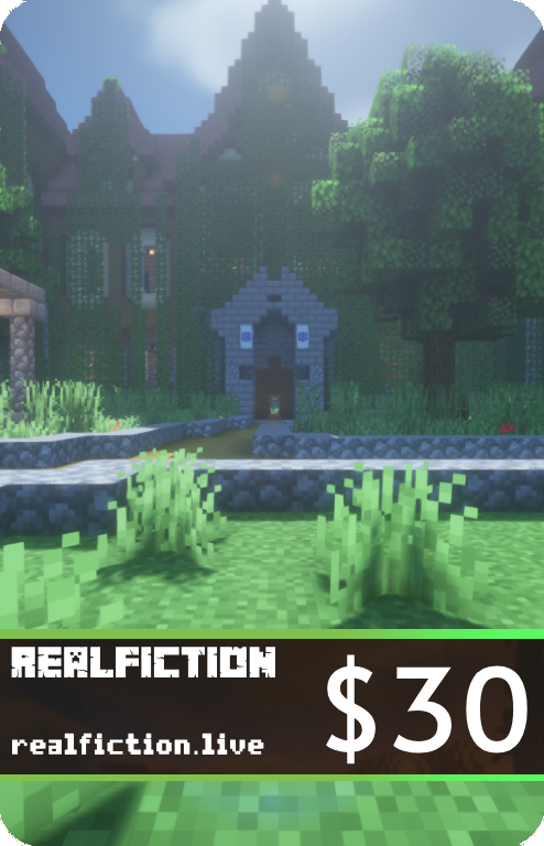 $30 Gift Card for RealFiction
